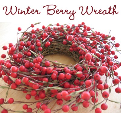 Winter Wreath to DIY For Your Front Door